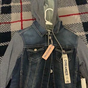 Jean Jacket with Hoodie